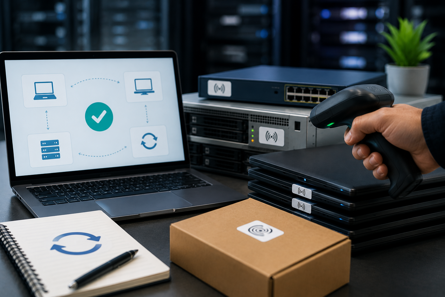 How RFID Supports IT Asset Refresh and Device Replacement Programs