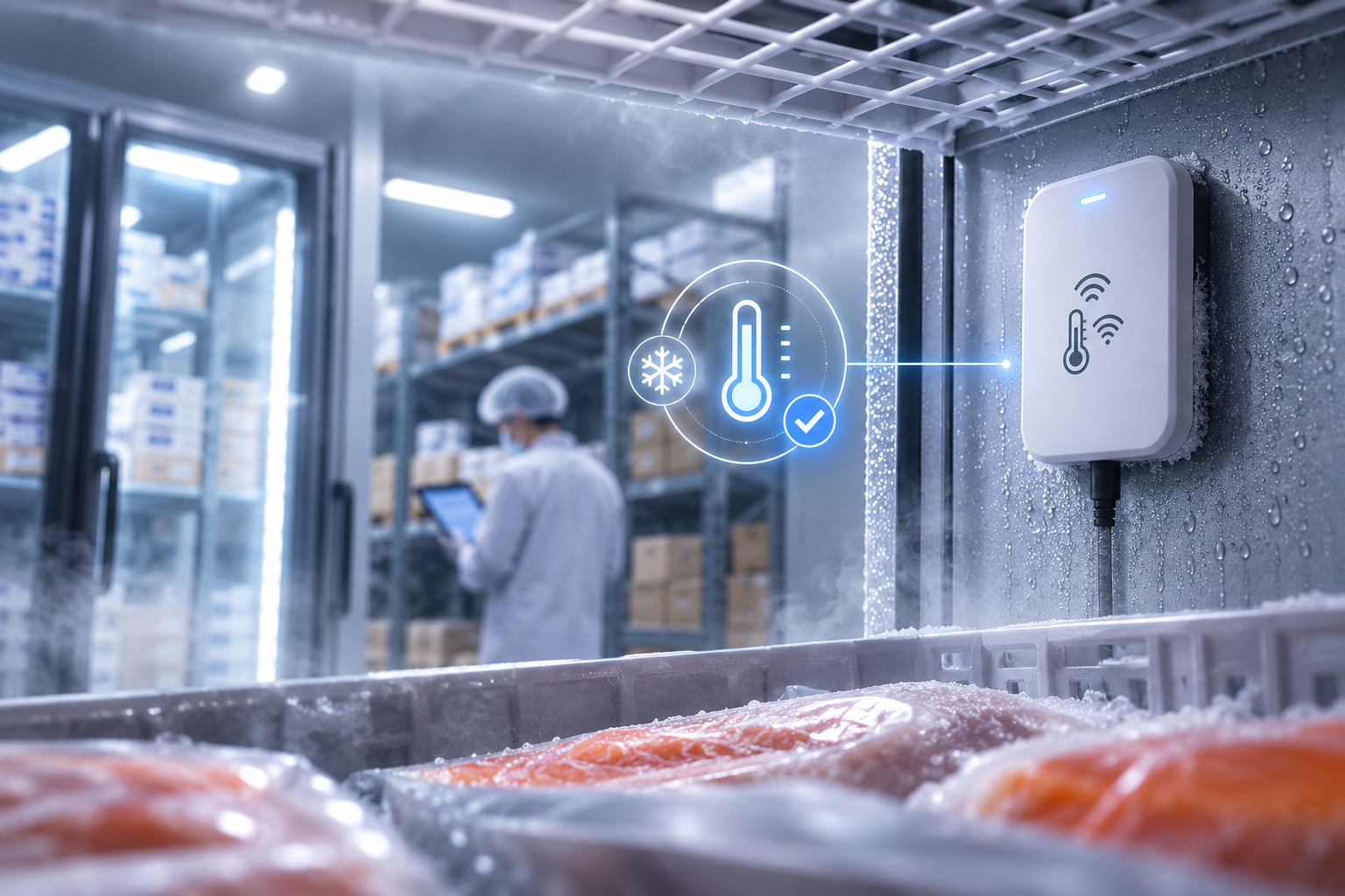 Monitoring Kondisi Freezer Penyimpanan Produk Menggunakan IoT