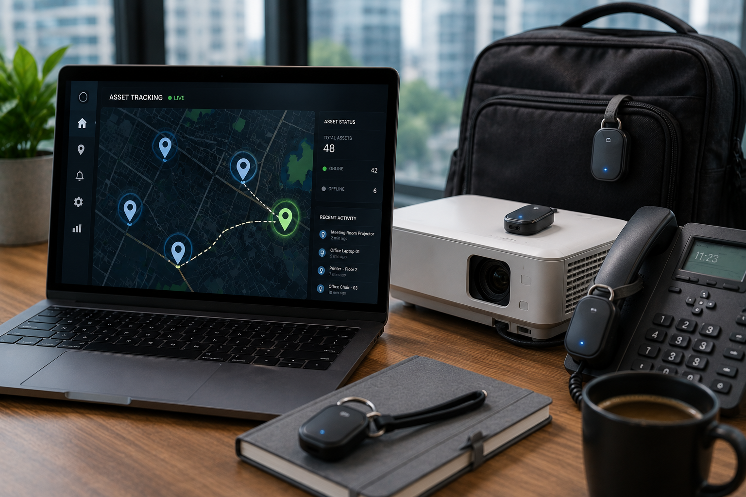 Monitoring Lokasi Aset Kantor secara Real-Time dengan IoT Asset Tracking