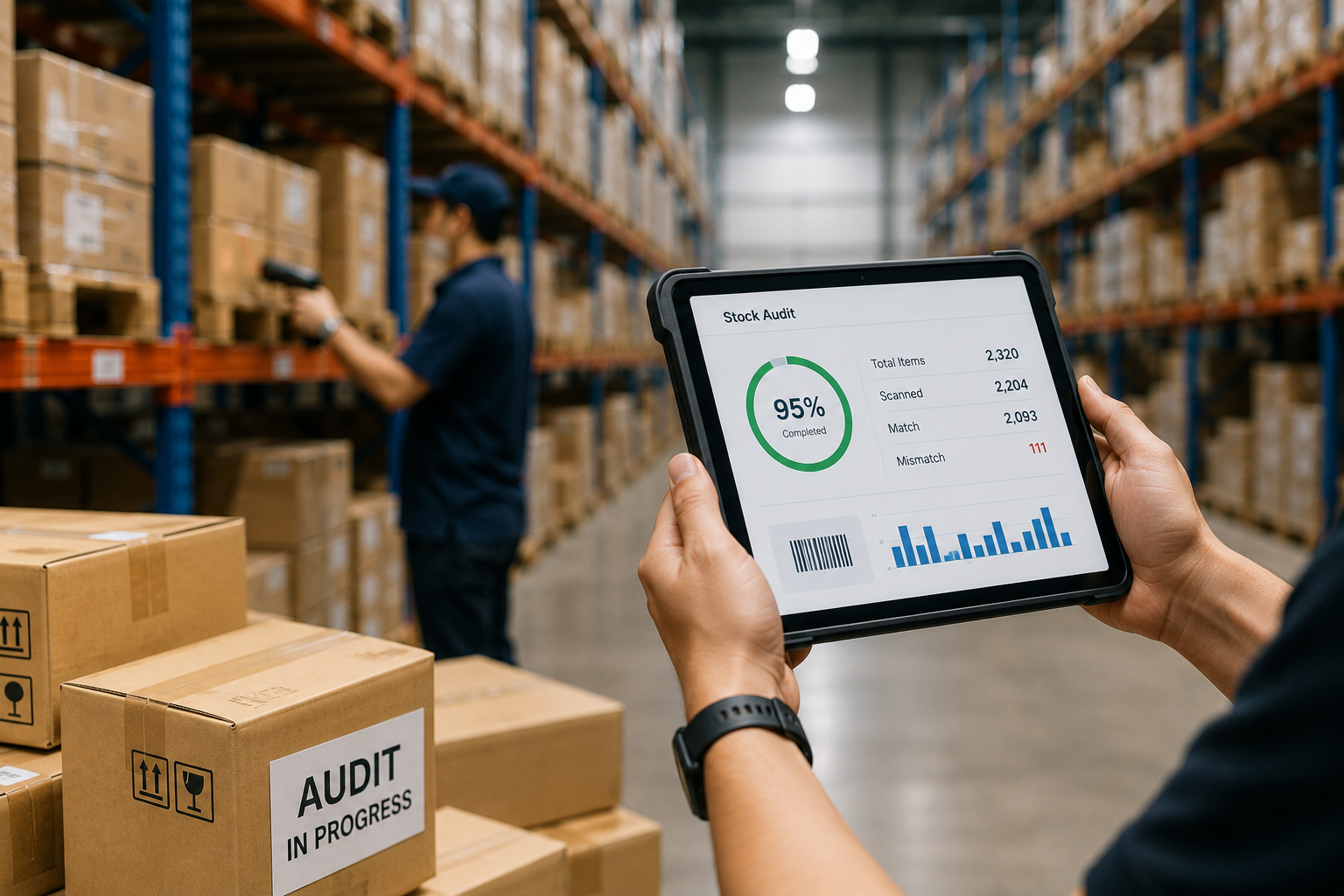 How Growing Warehouses Can Make Stock Audits More Efficient